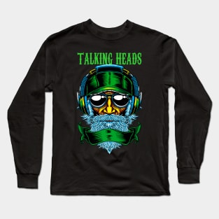 TALKING HEADS BAND MERCHANDISE Long Sleeve T-Shirt